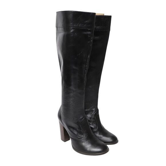 Marc Jacobs ‘Marc Loves the Boot’ Knee-high boots in Black Leather - Picture 3 of 6